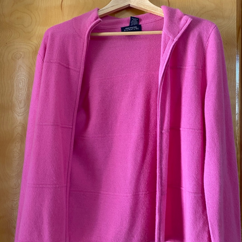 Pink Cardigan